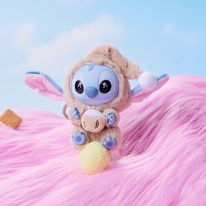 🆕 Miniso Disney Stitch “Eat Something Before Sleep” Coconut Juice Bag Charm